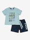 Kids' Set with Shorts Summer 2pcs Mint