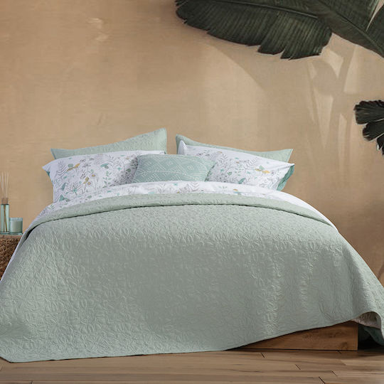Nef-Nef Homeware Spring Ημίδιπλο Mint 180x240cm