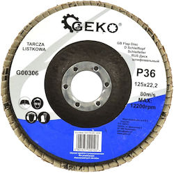 Geko Schleifscheibe P60 Metall 125mm