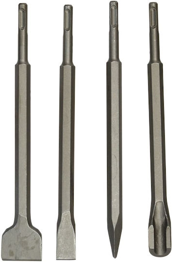 Geko Set Meißelmeißel 1Stück mit Aufnahme SDS Plus 250mm