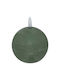 Atmosphera Decorative Lighting Molia Gree Ball LED Warm White Wax Polish 12x12x13cm