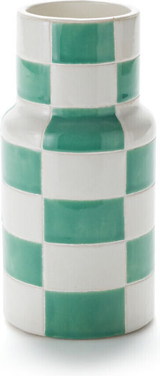 La Redoute Interieurs Keramik Vase Grüne 23x11,5x23cm