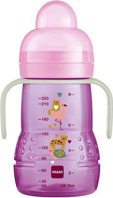 Mam Better Together Night Educational Sippy Cup Plastic with Handles Purple for 4m+m+ 220ml