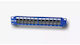 Emiter Patch Panel 10 Θυρών Μπλε