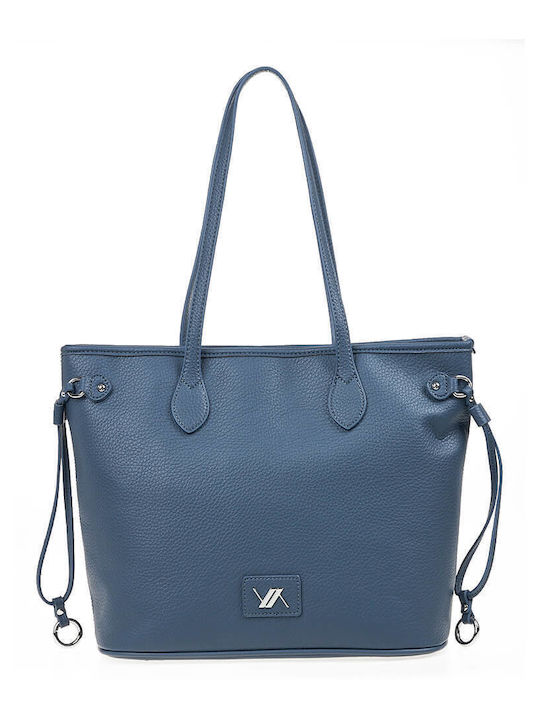 Verde Damen Tasche Schulter Blau