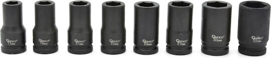 Geko Сет Германополигонни с Размер от 17mm до 32mm 8бр