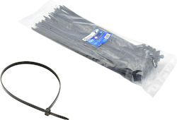 Black Nylon Ties 450x9.0mm Uv 50 Pcs Geko G17126