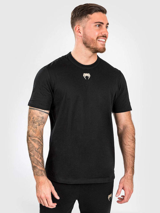 Venum T-shirt Bărbătesc cu Mânecă Scurtă Negru