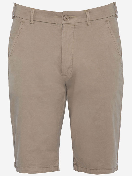 Schott Ανδρική Βερμούδα Chino Μπεζ