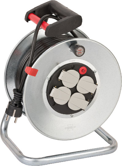 Brennenstuhl Extension Reel Cord 25m Copper
