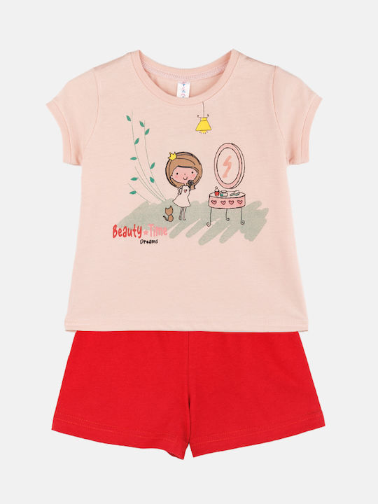 Dreams Pijama pentru copii De bumbac Somon