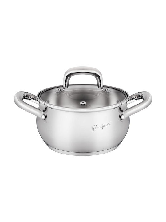 Lamart Βαθιά Ανοξείδωτη Κατσαρόλα 1.2lt / 16cm