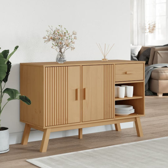 Μπουφές Ξύλινος με Συρτάρια 114x43x73.5cm Μπουφές Ξύλινος με Συρτάρια 114x43x73.5cm