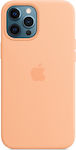 Apple Silicone Case with MagSafe Back Cover Silicone Cantaloupe (iPhone 12 Pro Max)