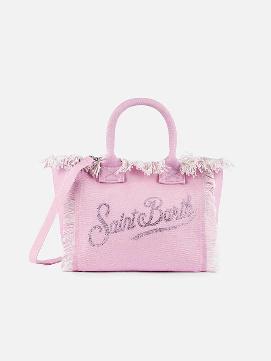 MC2 Fabric Beach Bag Pink