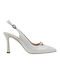 Fardoulis Leather White Heels