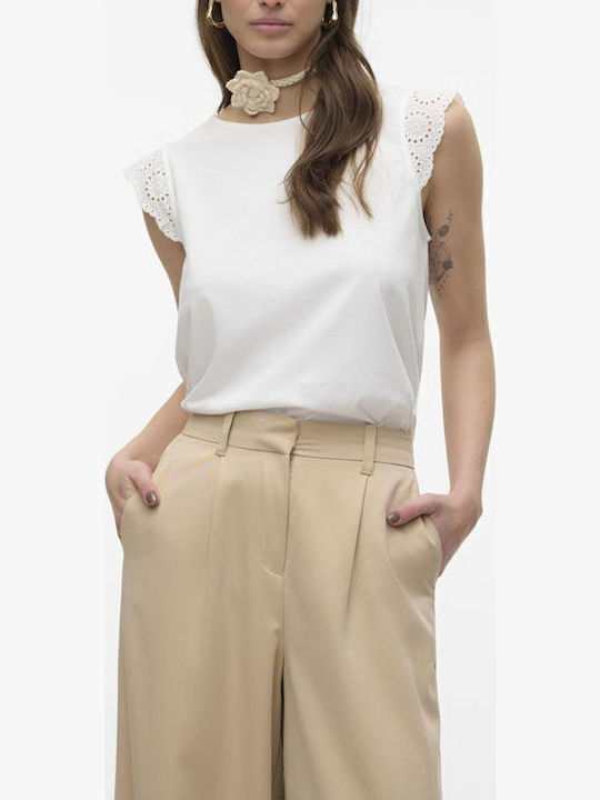 Vero Moda Snow Γυναικεία Καλοκαιρινή Μπλούζα Βα...