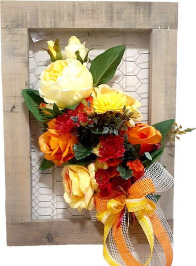 Krone aus Orange Rose 45cm Ambalaz