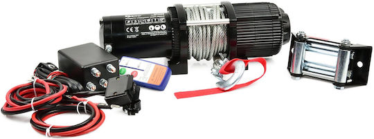 Geko Electric 4x4 Car Winch 12V with Towing Capacity 2041kg