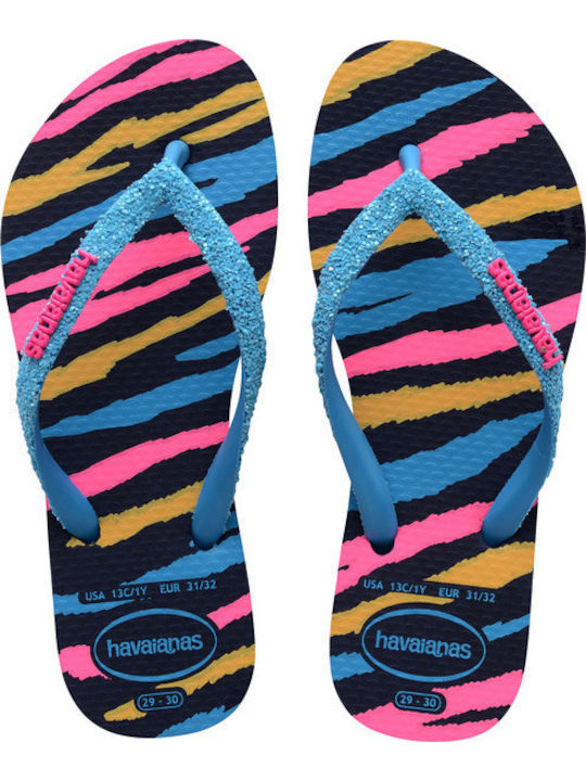 Havaianas Kids' Sandals Navy Blue Kids Slim Gli...