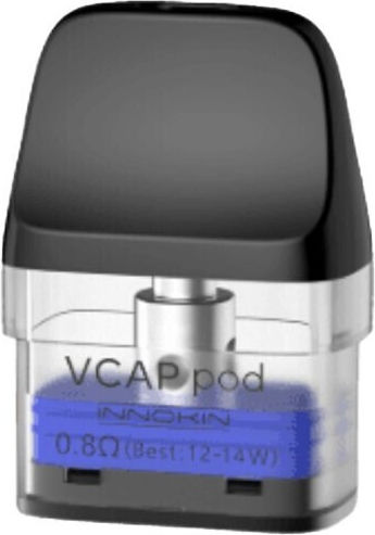 Innokin Trine Vcap Ersatz-Pod in Blue Farbe 2ml mit Widerstand 0.8ohm 1Stück