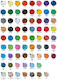 Craft Beads Gray 1000pcs