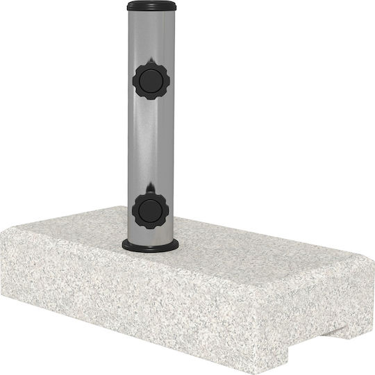 Outsunny Umbrella Stand made of Metal Gray 3.2x3.2x40cm
