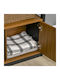 Bookcase Brown and Black 76.5x30x150cm
