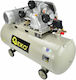 Geko Dreiphasig Luftkompressor 92dB mit Leistung 4hp und Lufttank 200Es G80310