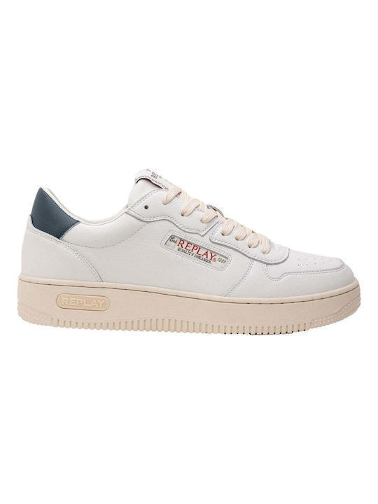 Replay Epic Ανδρικά Sneakers White Green