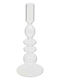 Atmosphera Createur D'interieur Glass Candle Holder in Transparent Color 9x9x22cm