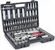 Powermat Set de chei tubulare și clichet 1\2" & 1\4"