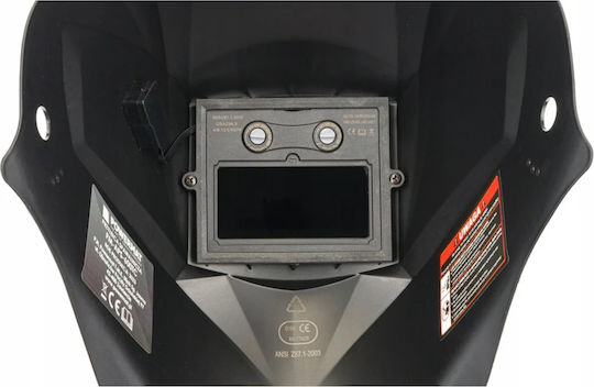 Powermat Електронна Маска За Заваряване С Оптично Поле 42x42мм Зелен
