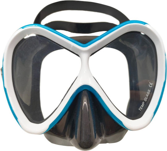 Fortis Kinder Tauchmaske Hellblaue