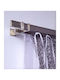 Aslanis Home Metalic Galerie pentru perdele Simplu 200buc Inox Linea