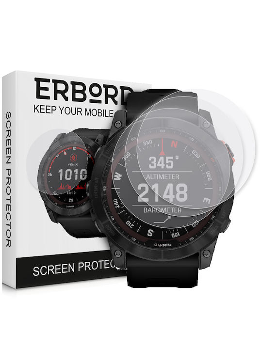 Erbord Displayschutzfolie für das Garmin Fenix 7X 1Stück