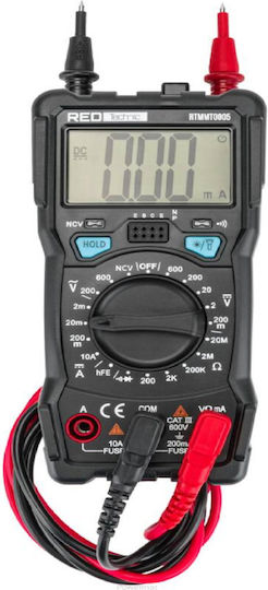 Red Technic Ψηφιακό Πολύμετρο με Buzzer με Μέτρηση AC / DC RTMMT0005