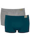 Sloggi Herren Boxershorts Mehrfarbig 2Packung