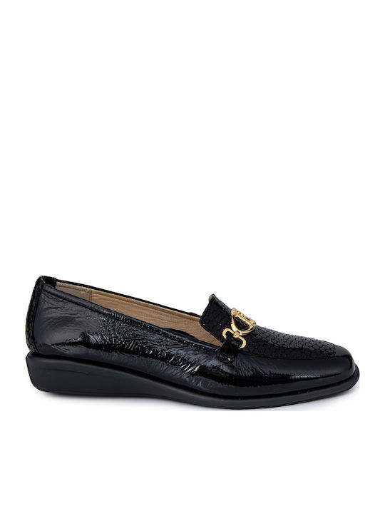 Relax Anatomic Women's Moccasins in Black Color