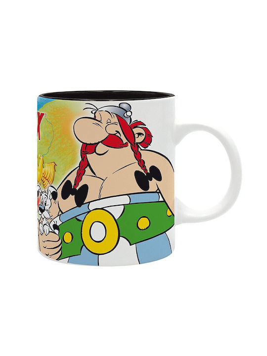 Abysse Asterix Cană Ceramică Neagră 320ml 1buc