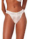 Smart Damen Brasilien mit Spitze Ecru