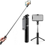 Selfie Stick with Bluetooth Black 8033