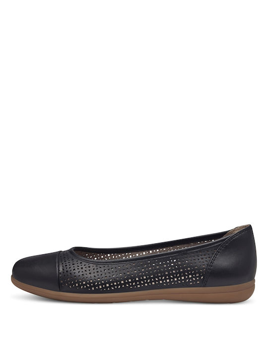 Jana Anatomic Ballerinas Black