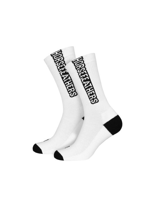 Horsefeathers Men's Socks White