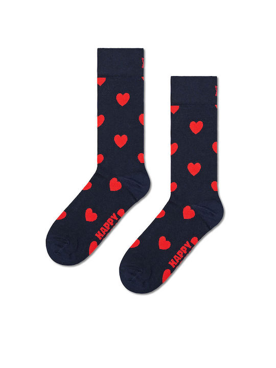 Happy Socks Heart Γυναικείες Κάλτσες Πολύχρωμες