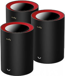 Cudy M3000 v1 Mesh Wi‑Fi Τριπλό Kit