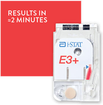 Benzile de analiză a gazelor sanguine I-stat E3+ 25 buc