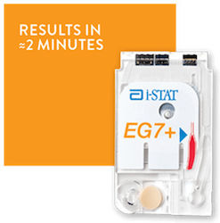Ленти за кръвен газов анализатор I-stat Eg7+ 25бр Ленти за кръвен газов анализатор I-stat Eg7+ 25бр