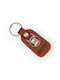 Keychain Leather Brown