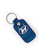 Keychain Piele Albastru